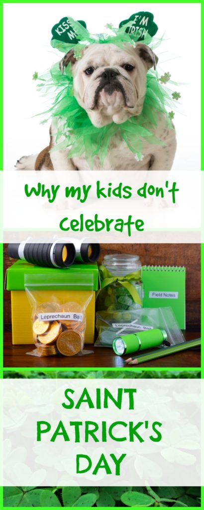 Why my kids don't celebrate St Patrick's Day|Ripped Jeans and Bifocals