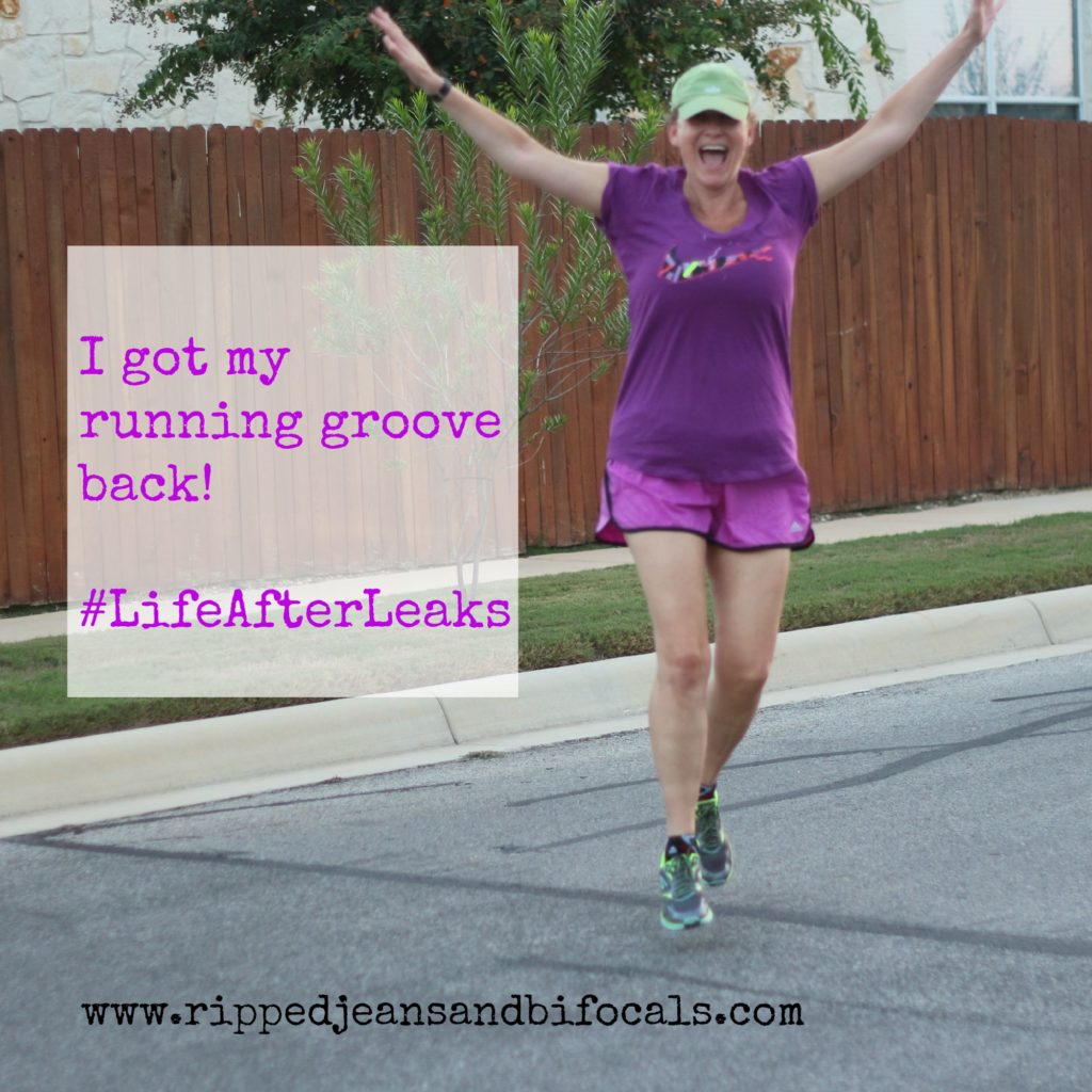 How I got my running groove back in spite of S.U.I.|Ripped Jeans and Bifocals|Collective Bias|Life After Leaks|Poise Impressa|
