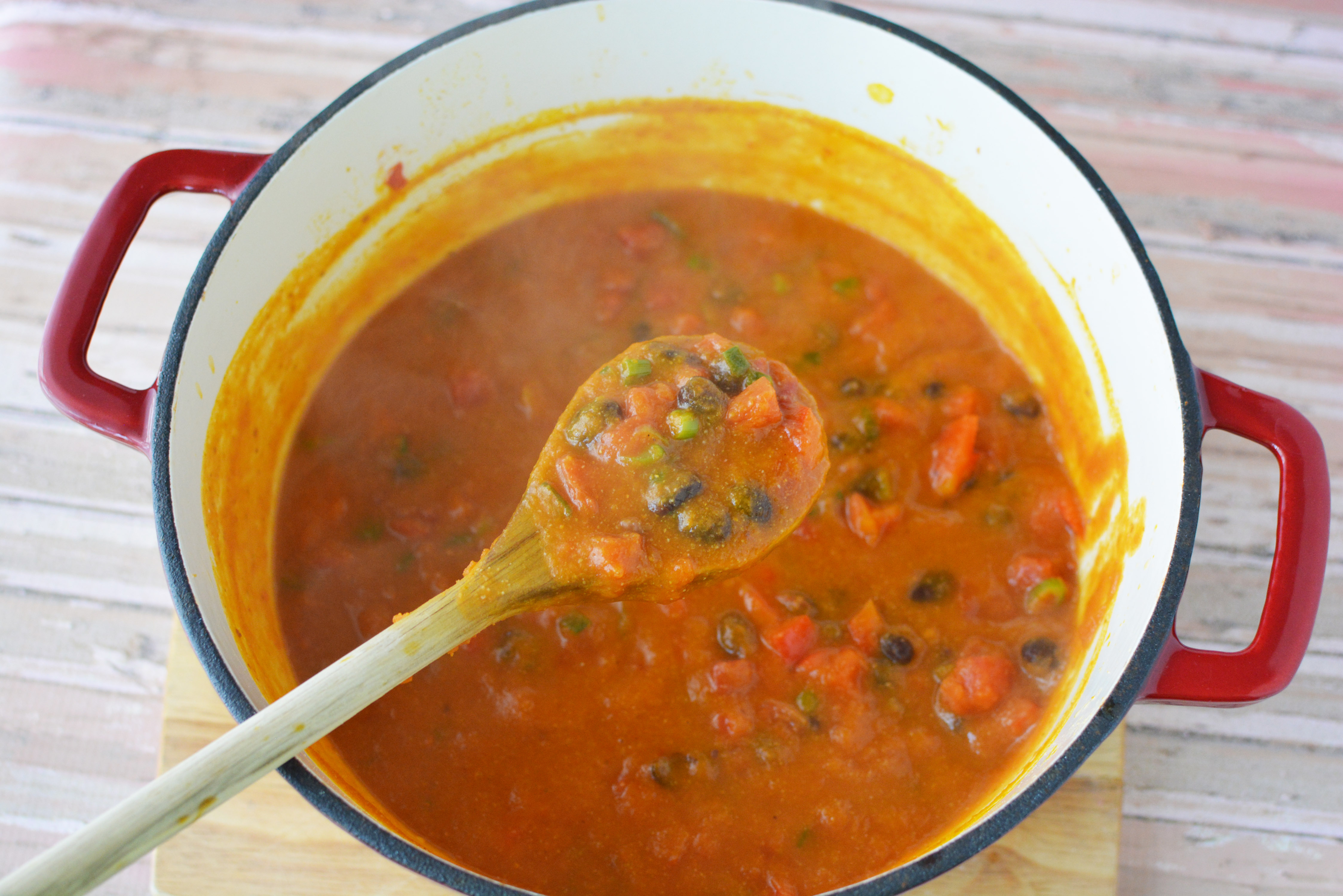 Easy pumpkin black bean soup|Ripped Jeans and Bifocals