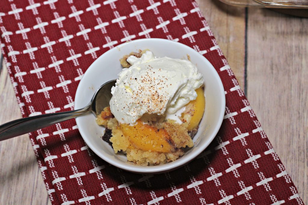 Easy Peach Cobbler with Splenda|Ripped Jeans and Bifocals