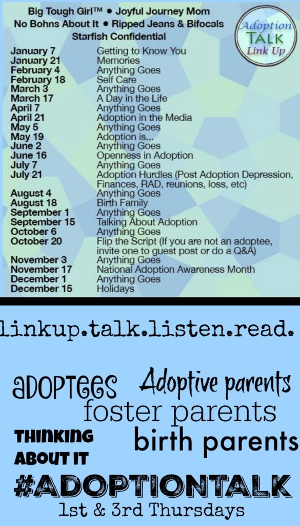 Adoption Talk Pin