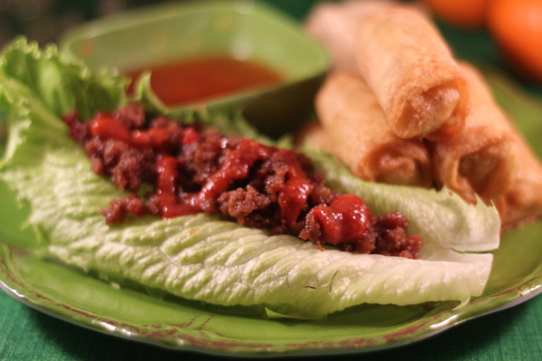 Celebrating Chinese New Year with Spicy Lettuce Boats & Pagoda Express