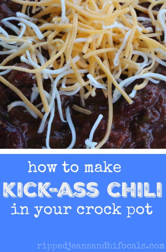 How to make kick-ass chili in your crock pot