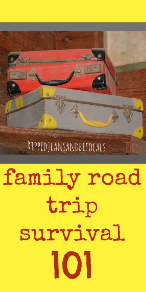 How to survive a road trip with kids|Ripped Jeans and Bifocals