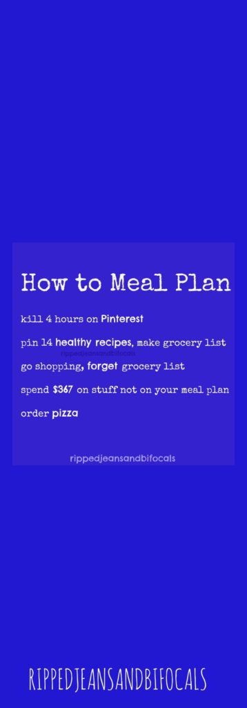 How to meal plan like a boss|Ripped Jeans and Bifocals