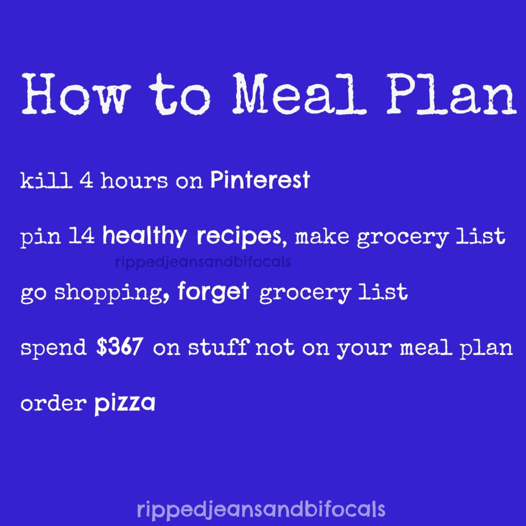 How to meal plan like a boss|Ripped Jeans and Bifocals