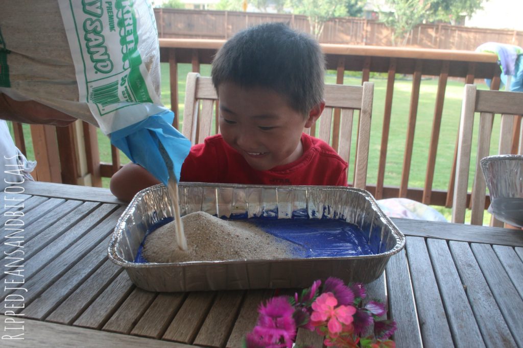 Easy sensory mini sandboxes|Ripped Jeans and Bifocals