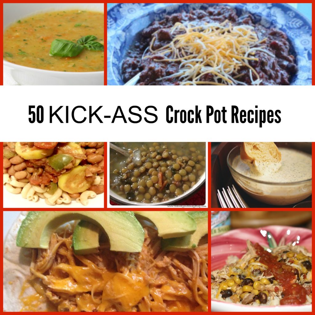 50 Kick Ass Crock Pot Recipes|Ripped Jeans and Bifocals