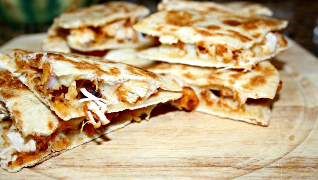 Buffalo Chicken Quesadillas|Ripped Jeans and Bifocals