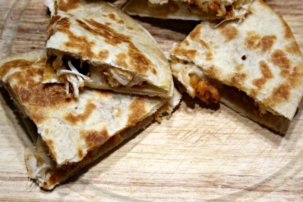 Buffalo Chicken Quesadillas|Ripped Jeans and Bifocals