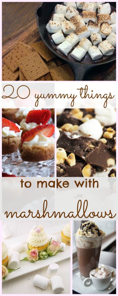 20 Yummy things to make with marshmallows|RIpped Jeans and Bifocals