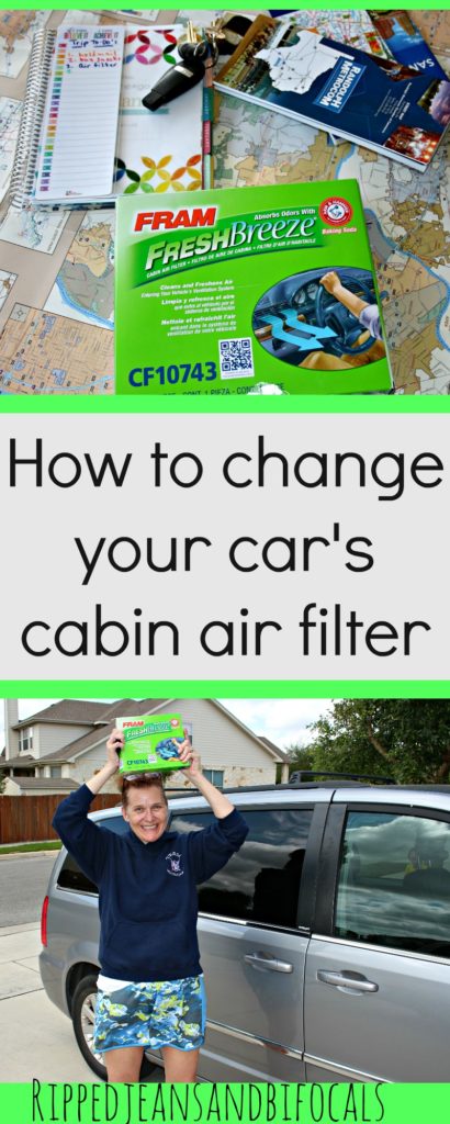 How to Change Your Car's Cabin Air Filter|Ripped Jeans and Bifocals