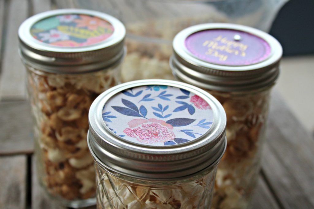 How To Upcycle Yogurt Jars Into an Easy Button Display - Lazy Girl Designs