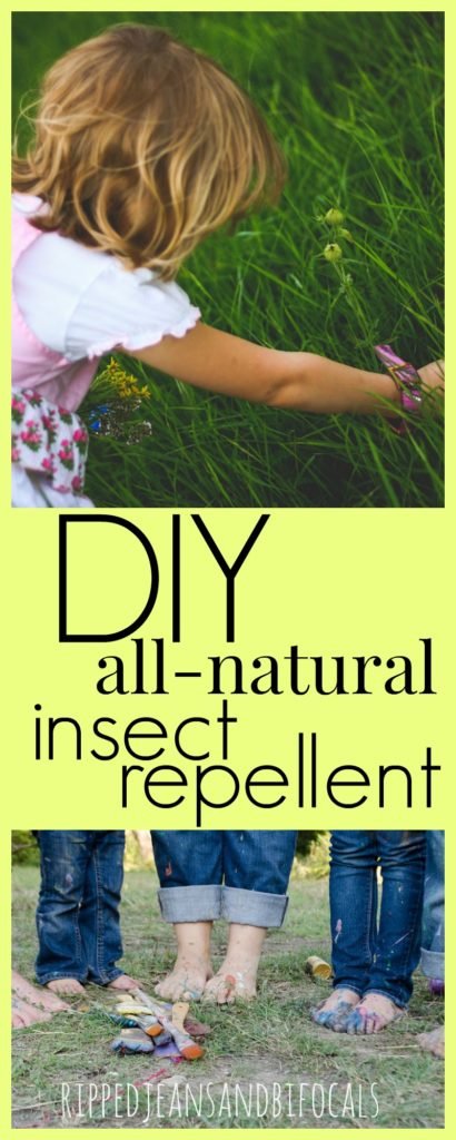 DIY all natural insect repellent|Ripped Jeans and Bifocals