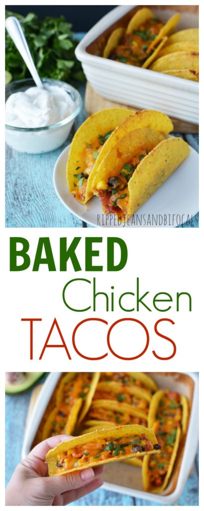 Baked Chicken Tacos|Ripped Jeans and Bifocals