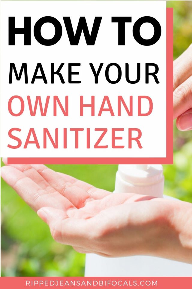 If you've ever wondered how to make your own DIY Hand Sanitizer, it's easy!