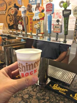 Have you ever wanted to visit Shiner Texas? We did an I'm sharing all the details of our weekend trip from Shiner to San Antonio. Check out these things to do in Shiner Texas|Ripped Jeans and Bifocals