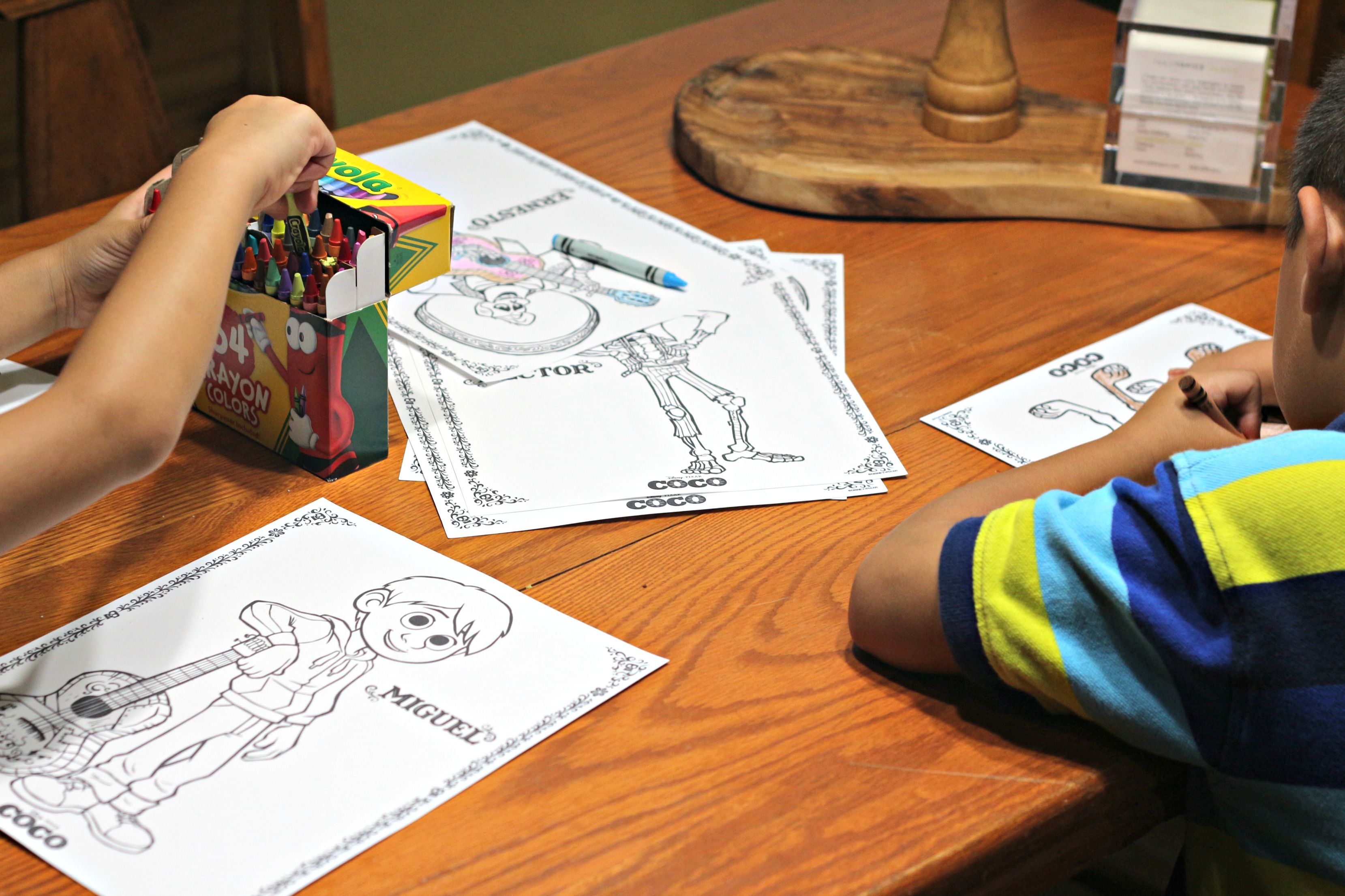 Disney Pixar's Coco Coloring Pages