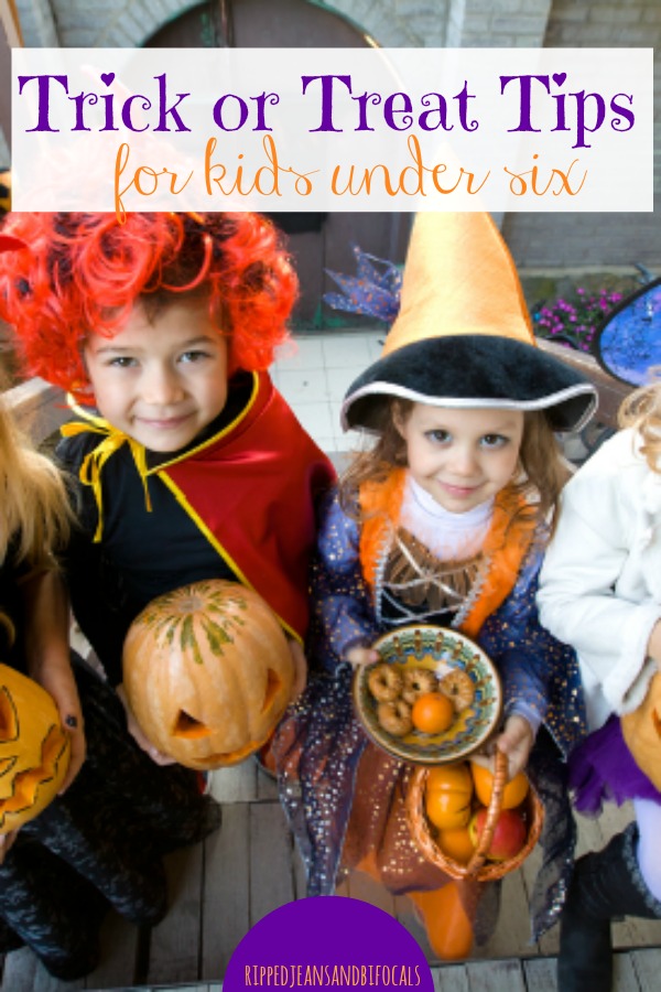 Trick or treat tips for kids under six|Surviving Halloween with younger kids