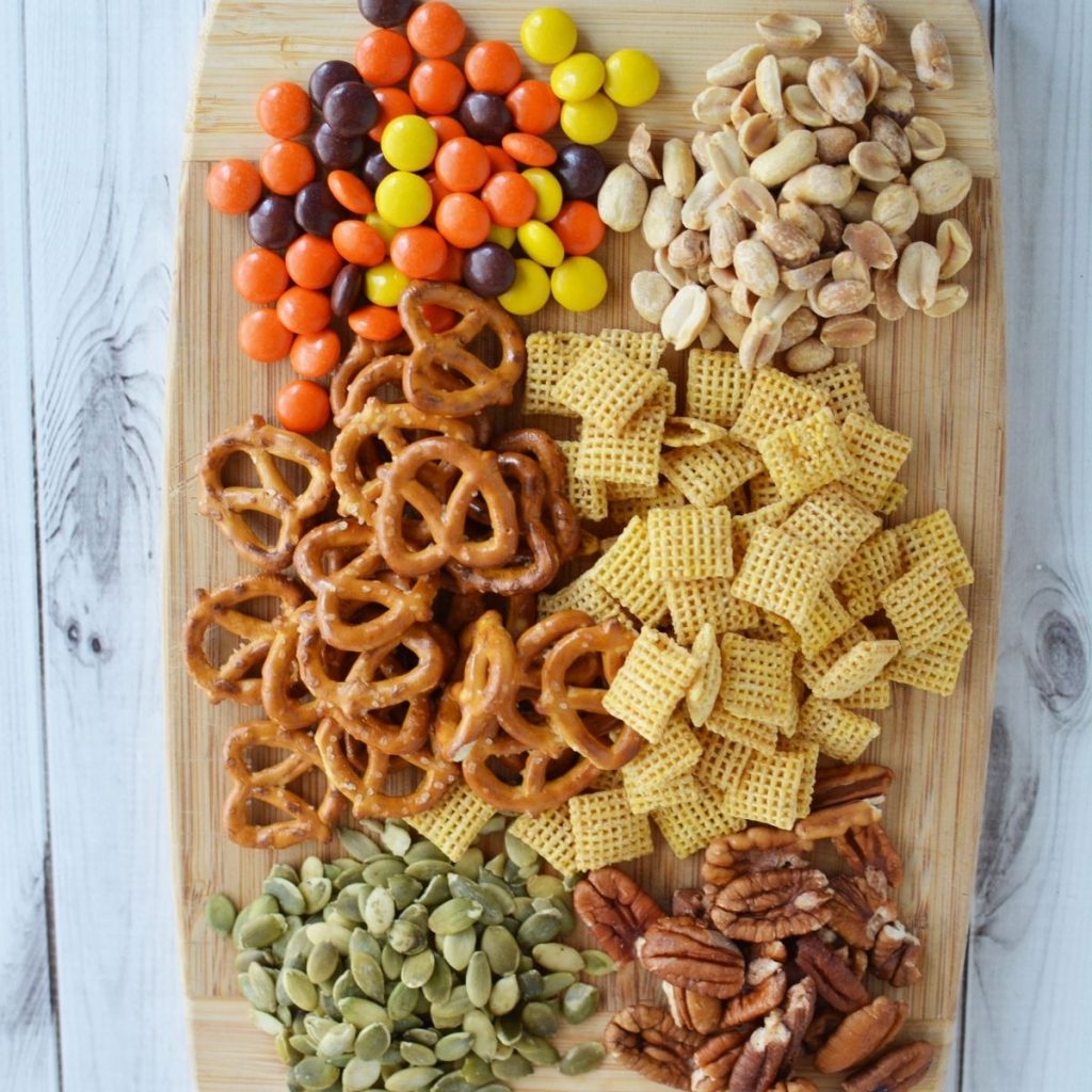 Thanksgiving Snack Mix (AKA Turkey Feed) Ripped Jeans & Bifocals