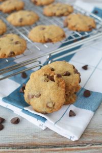 Gluten free egg free chocolate chip cookies|Ripped Jeans and Bifocals