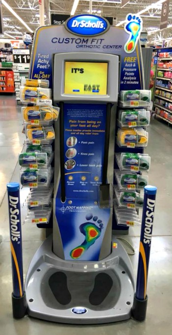 dr scholl's orthotics kiosk near me