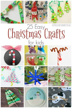 25 Super Easy Christmas Crafts for Kids