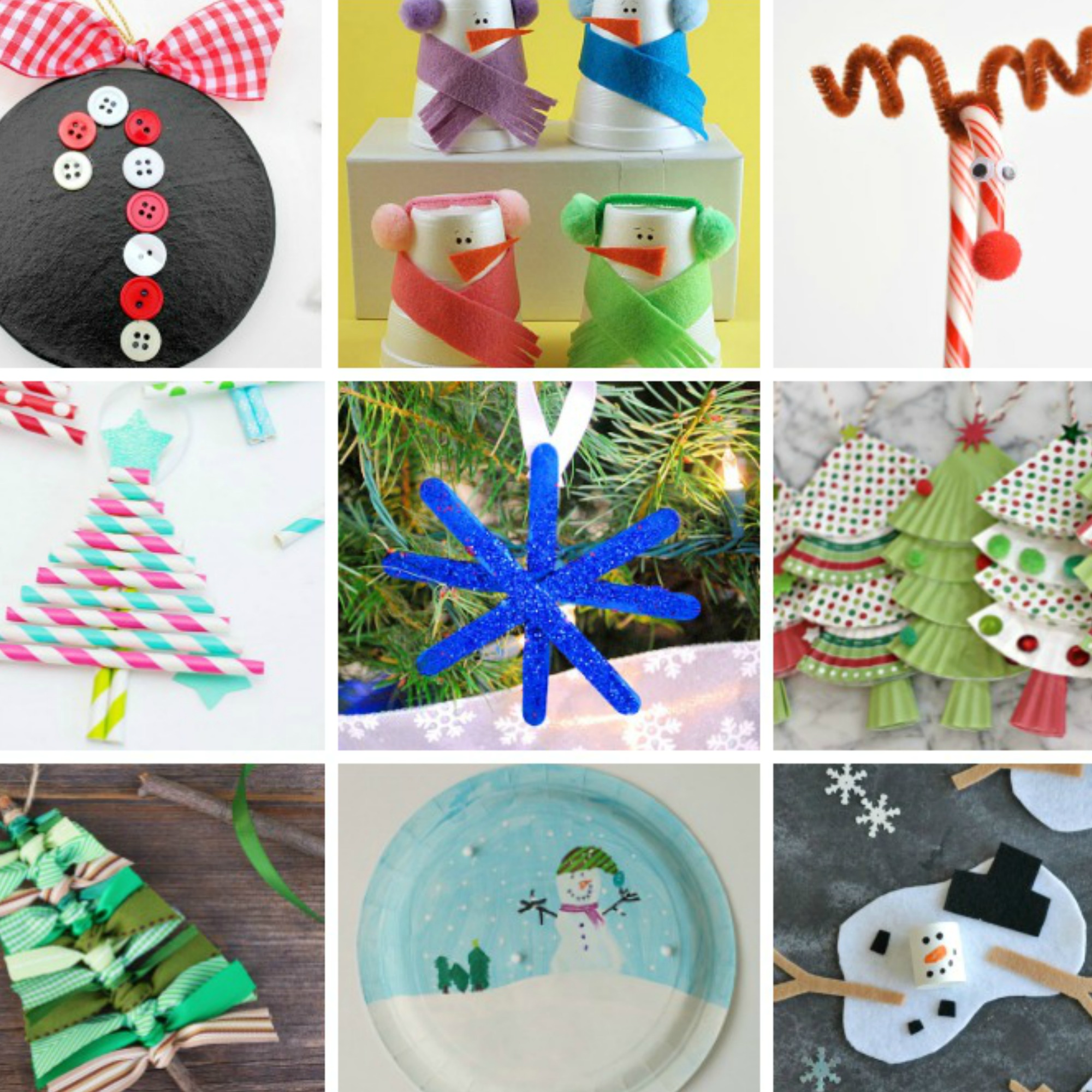 55 Easy Christmas Crafts Simple Diy Holiday Craft Ideas Amp Projects - Riset