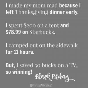 Funny Black Friday Memes (Plus a free printable!)|Ripped Jeans and Bifocals