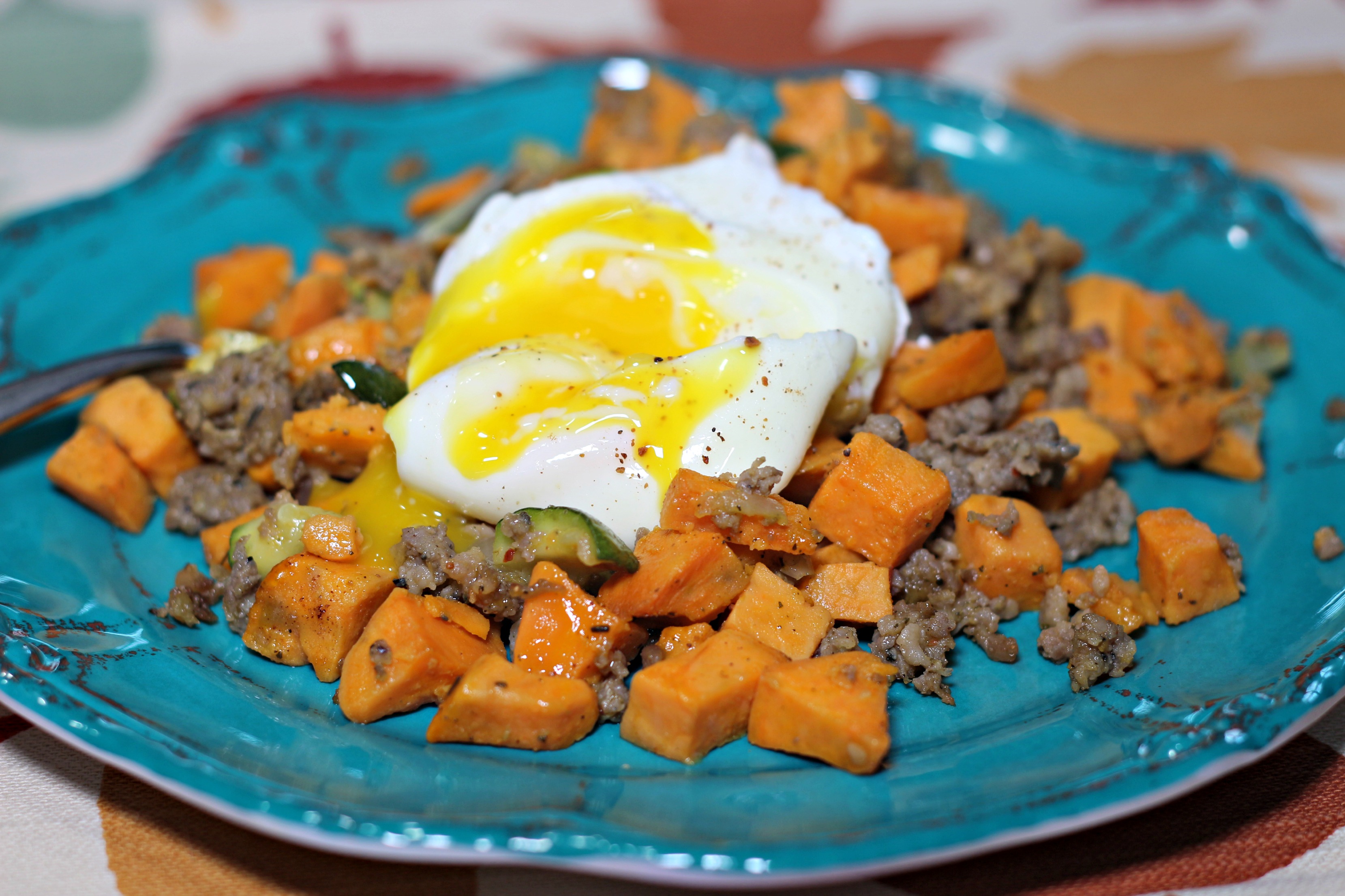 Savory sweet potato and sausage breakfast casserole|Ripped Jeans and Bifocals