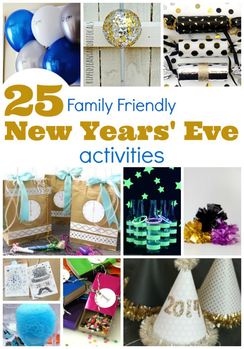 25 Family Friendly New Years Eve Activities|RIpped Jeans and Bifocals