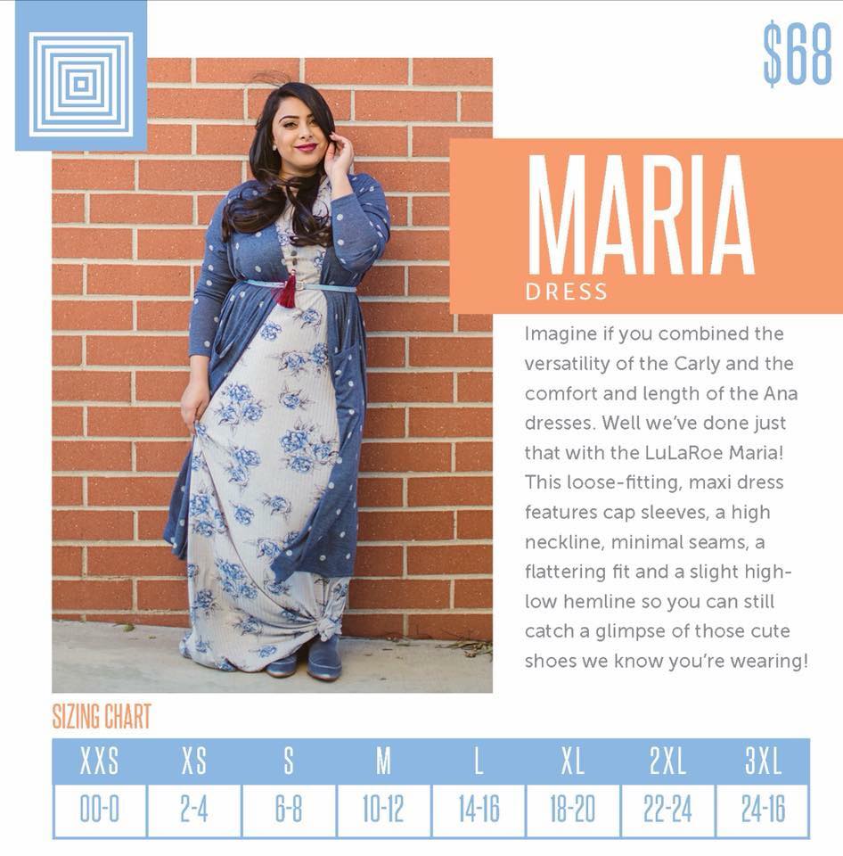 Lularoe debuts Maria and Lularoe Buy and Sell Groups have some feelings