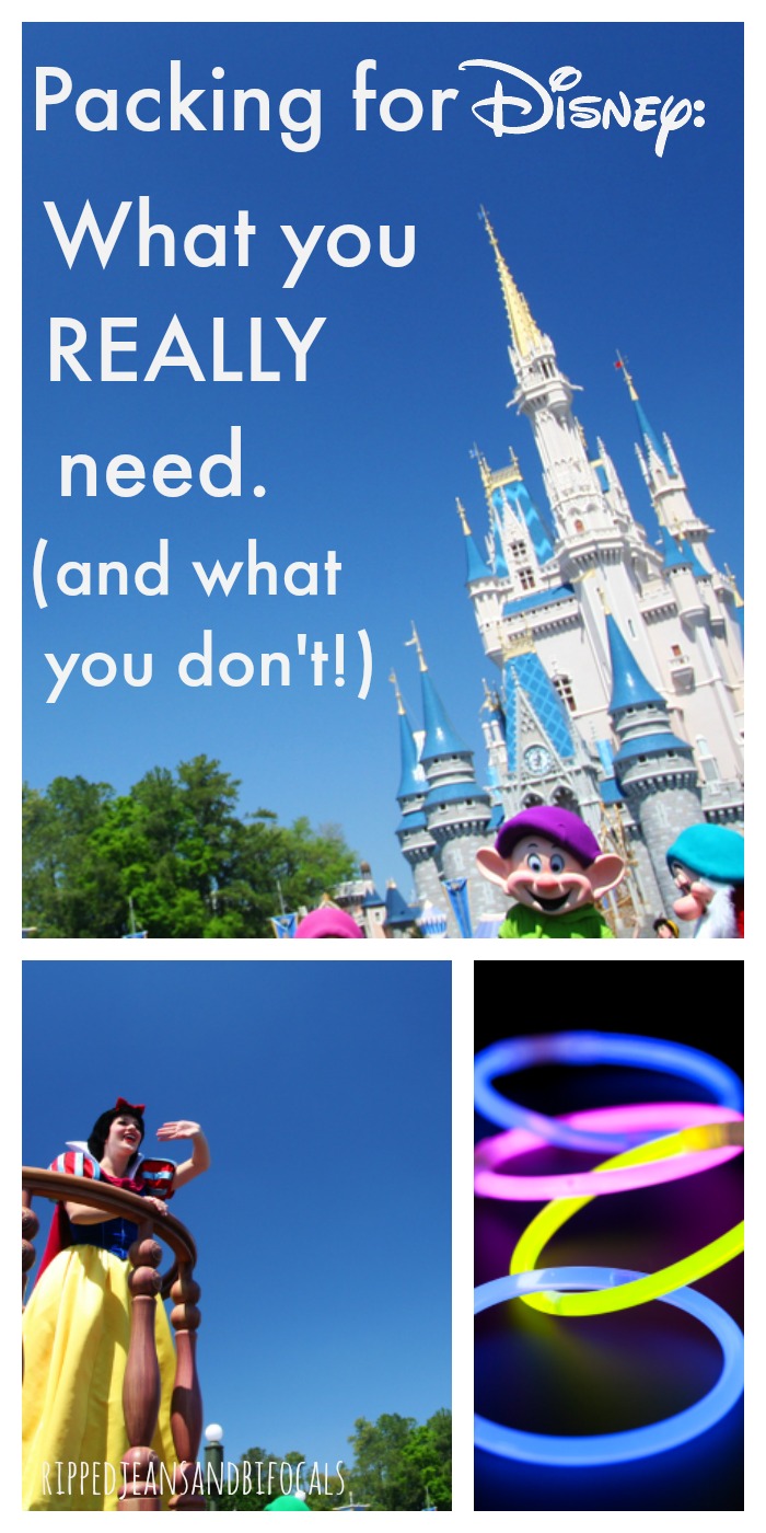 Packing for Disney - Tips from a Travel Agent|Ripped Jeans and Bifocals