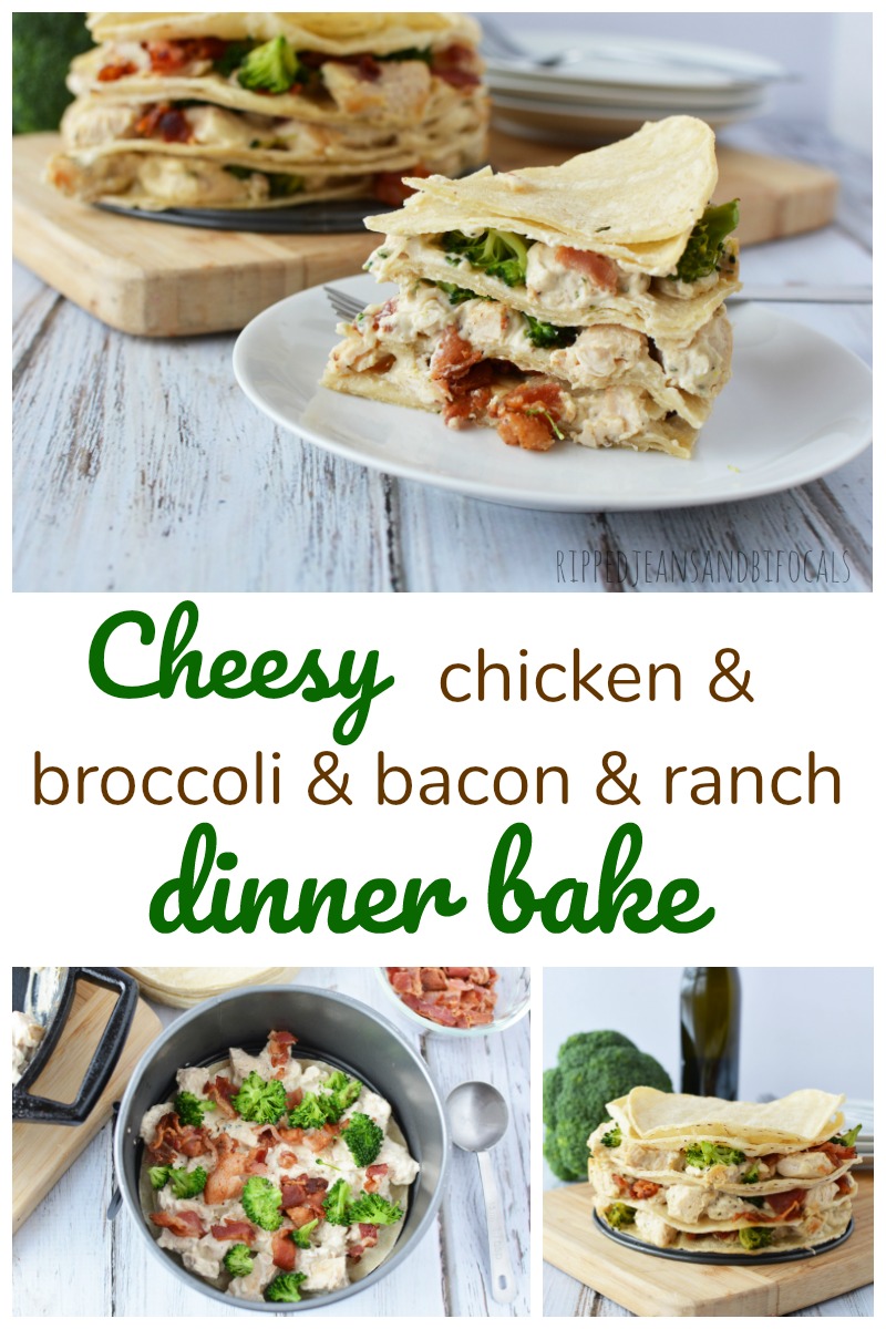 Don't you want to make this easy, cheesy, chicken broccoli ranch bake for dinner?