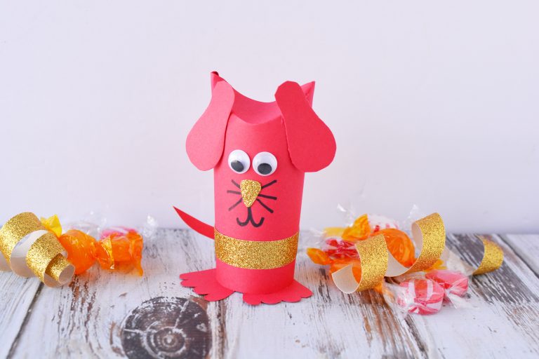 Super Cute Year of the Dog Chinese New Year Craft