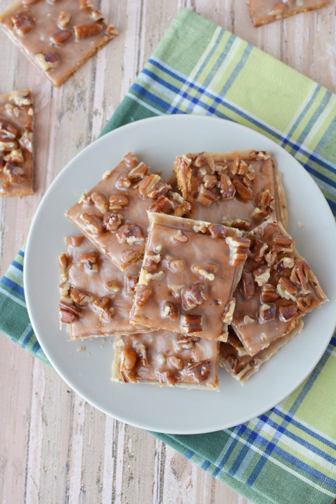 Toffee Graham Cracker Cookies