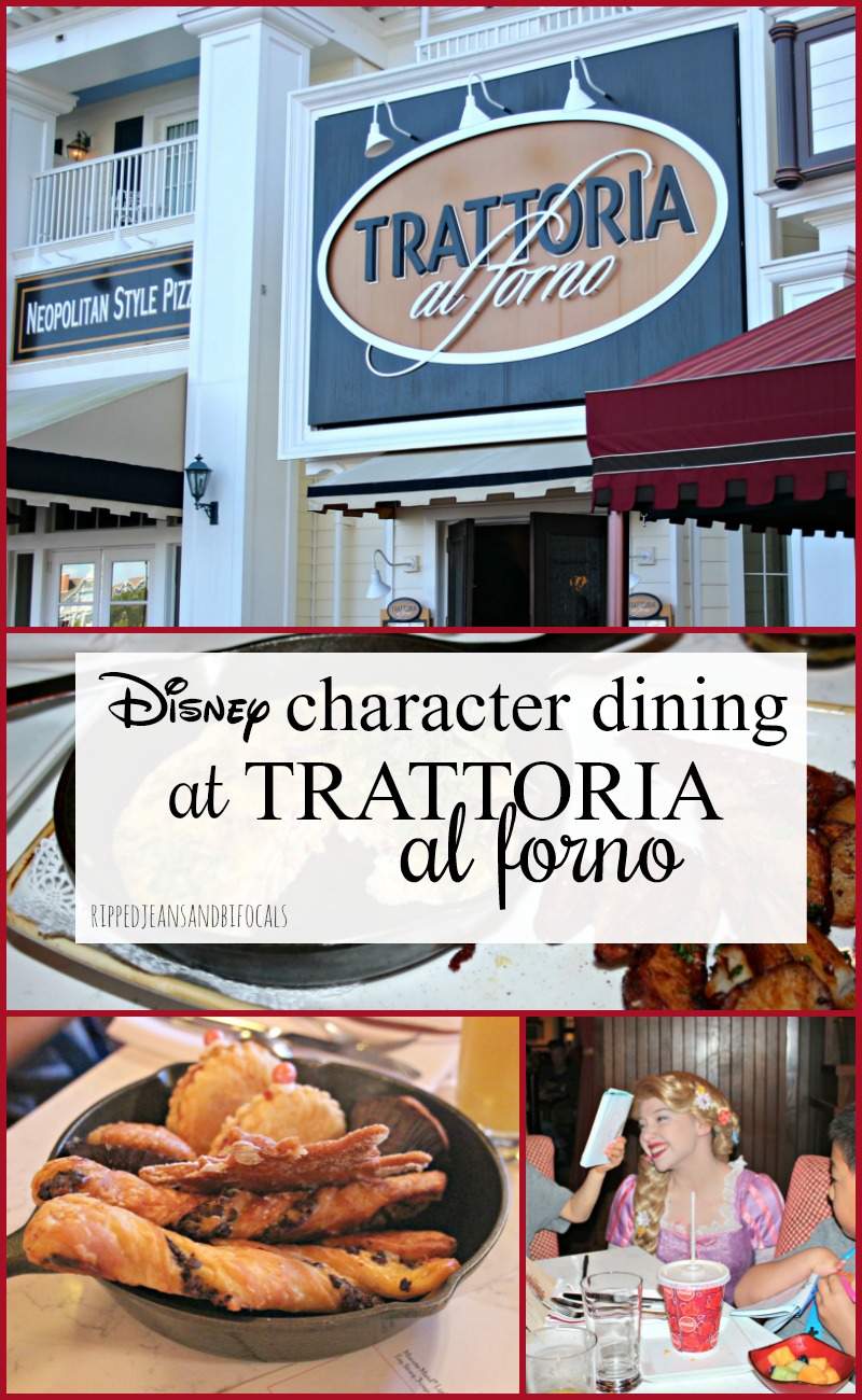 Why we love the character breakfast at Trattoria al Forno|RIpped Jeans and Bifocals