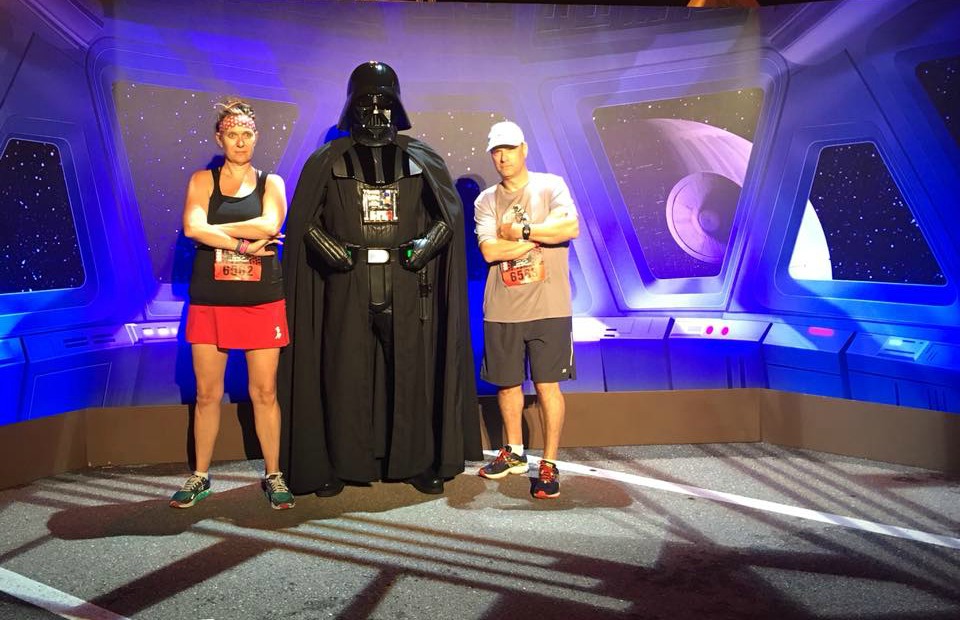 The Star Wars Half Marathon was my first RunDisney event. My husband and I did the Dark Side Half Marathon and we're officially RunDisney addicts now!