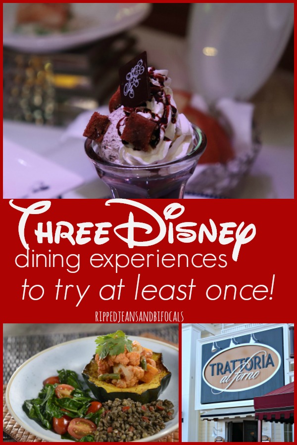 Three Disney Dining Experiences to Try at Least Once