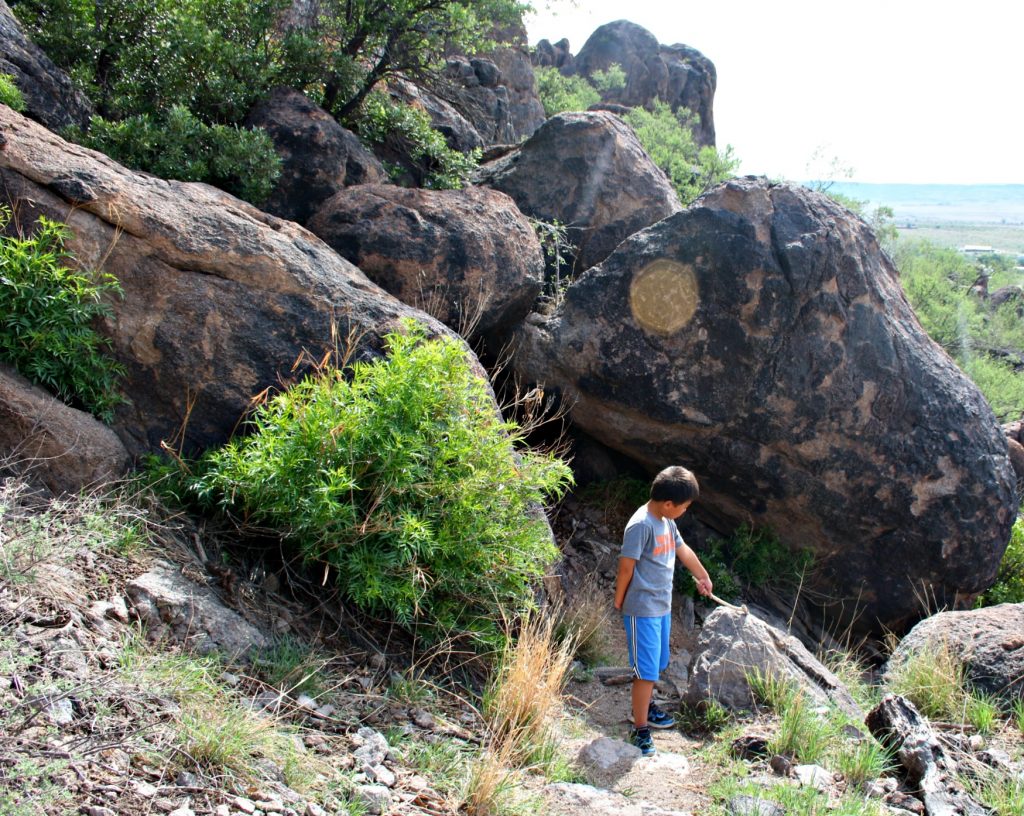 Best Places to stop on a Southwest Road Trip|Child hiking at Fort Davis, Texas
