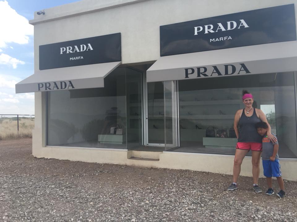Getting your picture in front of Prada Marfa is one of the things to do in Marfa and Alpine Texas