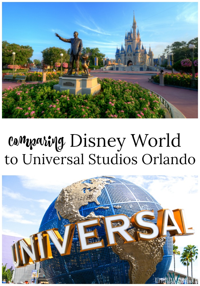 How Walt Disney World Compares to Universal Studios Orlando