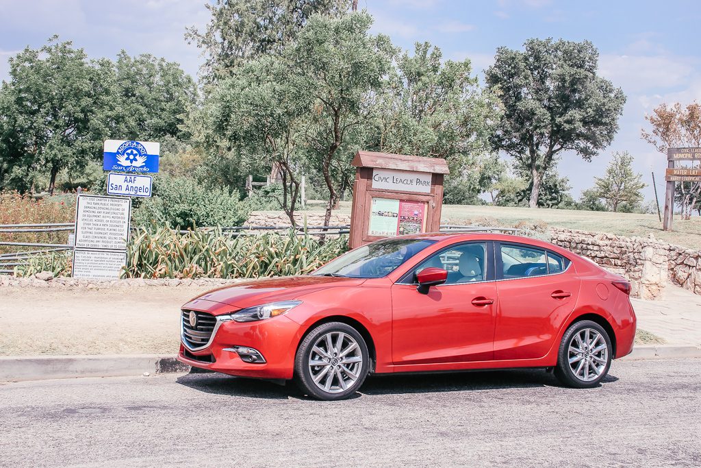 Taking the Mazda3 Four-Door Grand Touring to San Angelo Texas