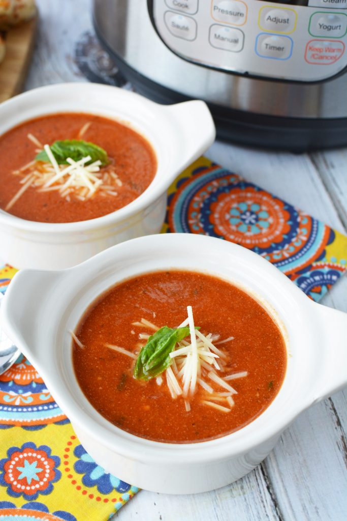The BEST Instant Pot Tomato Soup EVER