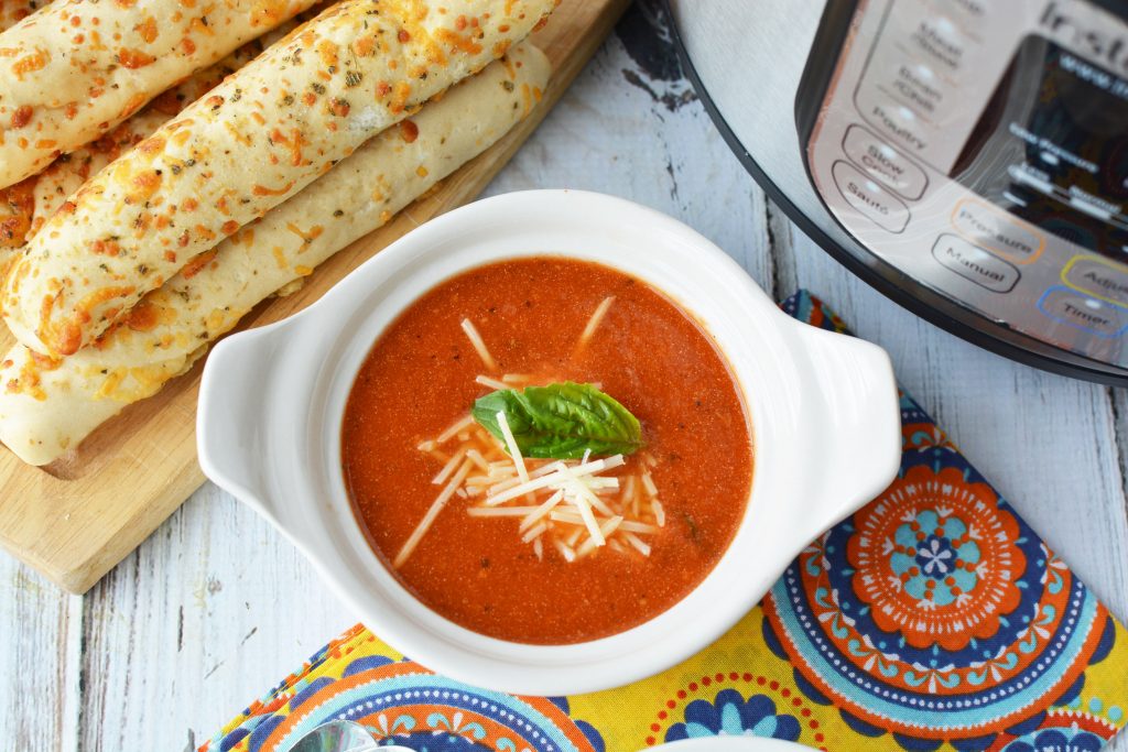 The BEST Instant Pot Tomato Soup EVER