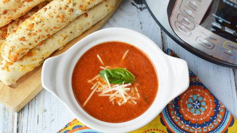 The BEST Instant Pot Tomato Soup EVER