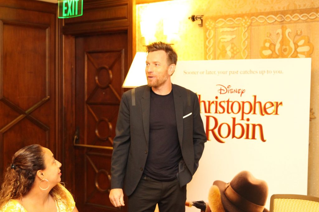 The man behind Christopher Robin - Interview with Ewan McGregor #ChristopherRobinEvent