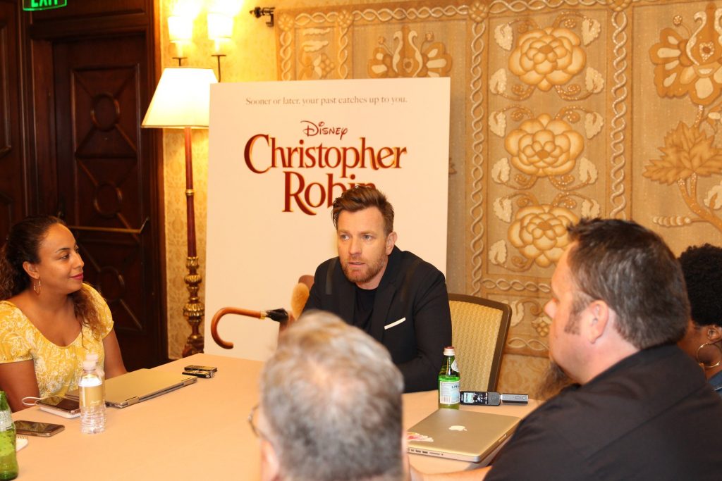 The man behind Christopher Robin - Interview with Ewan McGregor #ChristopherRobinEvent