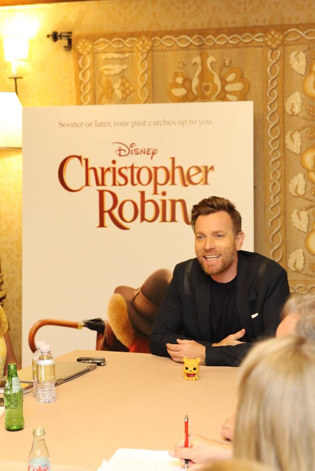 The man behind Christopher Robin - Interview with Ewan McGregor #ChristopherRobinEvent