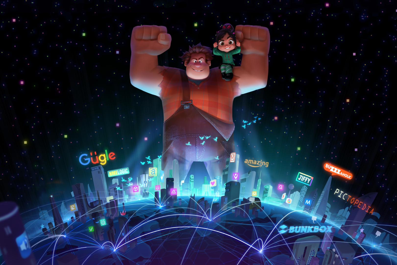 A behind the scenes look into the Internet - Ralph Breaks the Internet -  Ripped Jeans & Bifocals